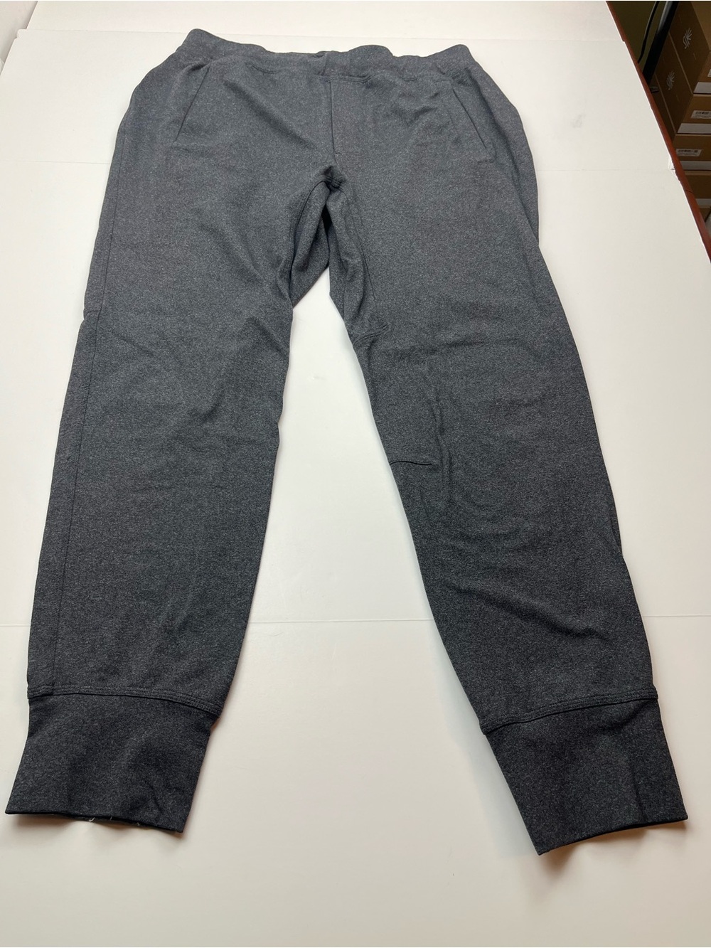Lululemon Intent Jogger Pant Grey Grey Men XL Pull-On Drawstring Pockets Stretch